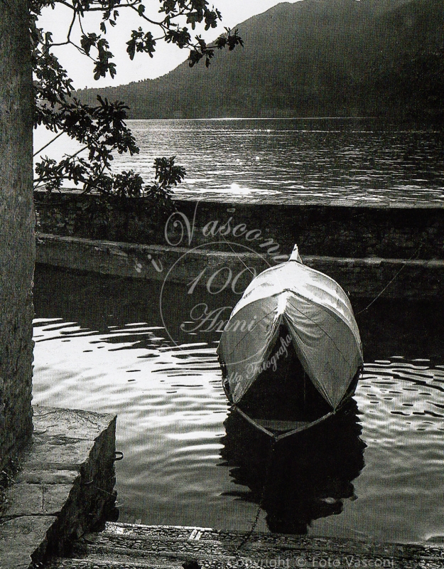 tramonto sul Lago di Como anni 30 - fotovasconi